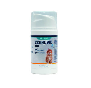 NutriScience Lysine Aid Feline Herpes Supplement
